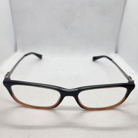 Coach Black Amber Glitter Gradient Prescription Glasses Frames - Picture 3 of 10